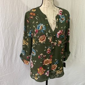 Fortune + Ivy Button Down Blouse